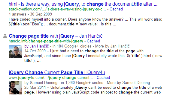 Google SERP